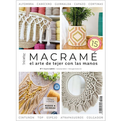 Revista Macramé, el arte de tejer con las manos