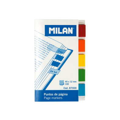Marcadores de página transparentes Milán
